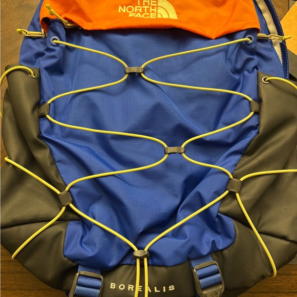 The North Face Blue and Orange Backpack - Picture 1 of 14